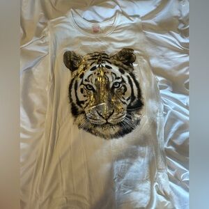 White Tiger Graphic Tee